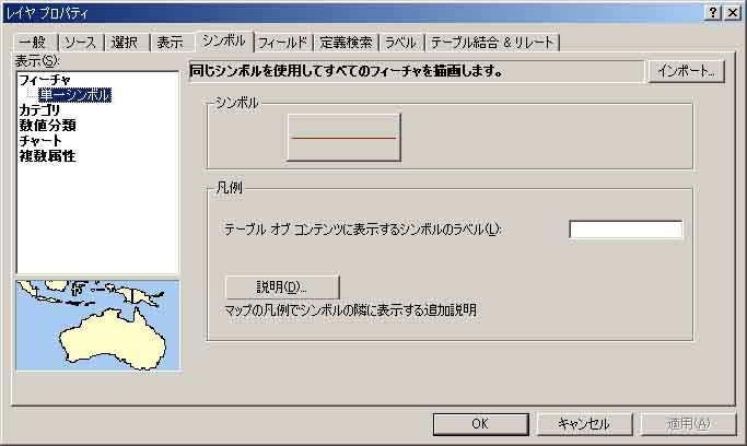 凡例の変更