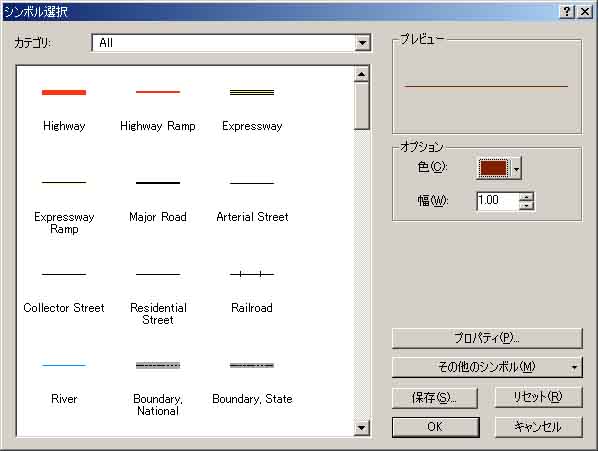 凡例の変更