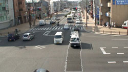 Track extracted from video images